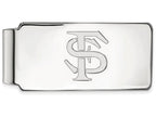 Logoart 925 Sterling Silver Florida State University Money Clip