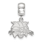LogoArt Sterling Silver Ohio University Bead Charm Charm Small Dangle Bead Charm