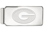 Logoart 925 Sterling Silver University Of Georgia Money Clip