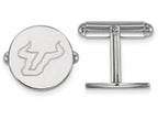LogoArt Sterling Silver University Of South Florida Cuff Links