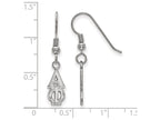 LogoArt Sterling Silver Alpha Phi Small Dangle Earrings