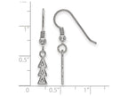 LogoArt Sterling Silver Delta Delta Delta Small Dangle Earrings