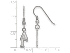 LogoArt Sterling Silver Delta Gamma Small Dangle Earrings