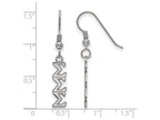 LogoArt Sterling Silver Sigma Sigma Sigma Small Dangle Earrings