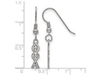 LogoArt Sterling Silver Theta Phi Alpha Small Dangle Earrings