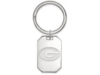 Logoart 925 Sterling Silver University Of Georgia Key Chain