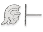 Logoart 925 Sterling Silver University Of Southern California Small Post Earrings