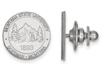LogoArt Sterling Silver Montana State University Crest Lapel Pin