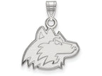 LogoArt Sterling Silver Northern Illinois University Small Pendant Necklace