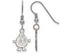 LogoArt Sterling Silver Syracuse University Small Dangle Earrings Wire