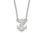 LogoArt Sterling Silver Navy Small Pendant Necklace