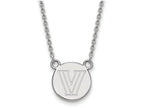 LogoArt Sterling Silver Villanova University Small Disc Necklace