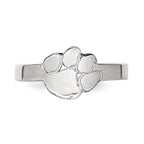 LogoArt Sterling Silver Clemson University Toe Ring