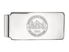Logoart 925 Sterling Silver Montana State University Money Clip Crest