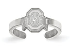 LogoArt Sterling Silver Ohio State University Toe Ring