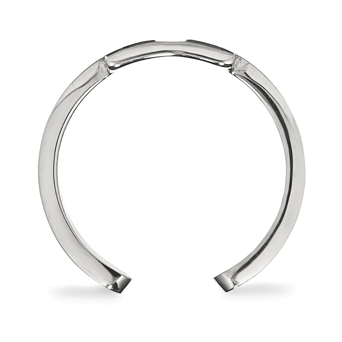 LogoArt Sterling Silver University Of Tennessee Toe Ring