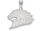 Logoart 925 Sterling Silver Western Michigan University Large Pendant