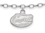LogoArt Sterling Silver University Of Florida Anklet