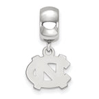 LogoArt Sterling Silver University Of North Carolina Bead Charm Charm Xs Dangle Bead Charm