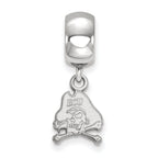 LogoArt Sterling Silver East Carolina University Bead Charm Charm Xs Dangle Bead Charm