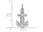 LogoArt Sterling Silver Alpha Sigma Tau Extra Small Pendant Necklace