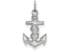 LogoArt Sterling Silver Alpha Sigma Tau Extra Small Pendant Necklace