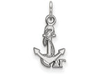 LogoArt Sterling Silver Delta Gamma Extra Small Pendant Necklace