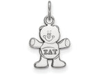 LogoArt Sterling Silver Sigma Delta Tau Extra Small Pendant Necklace