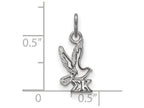 LogoArt Sterling Silver Sigma Kappa Extra Small Pendant Necklace