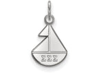 LogoArt Sterling Silver Sigma Sigma Sigma Extra Small Pendant Necklace