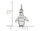 LogoArt Sterling Silver Theta Phi Alpha Extra Small Pendant Necklace
