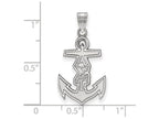 LogoArt Sterling Silver Alpha Sigma Tau Small Pendant Necklace