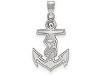 LogoArt Sterling Silver Alpha Sigma Tau Small Pendant Necklace