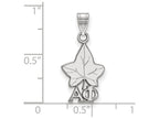 LogoArt Sterling Silver Alpha Phi Small Pendant Necklace