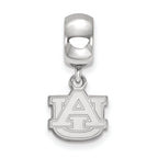 LogoArt Sterling Silver Auburn University Bead Charm Charm Xs Dangle Bead Charm