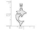 LogoArt Sterling Silver Delta Delta Delta Small Pendant Necklace