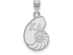 LogoArt Sterling Silver Kappa Delta Small Pendant Necklace