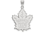 LogoArt Sterling Silver Toronto Maple Leafs XL Pendant Necklace