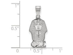 LogoArt Sterling Silver Phi Sigma Sigma Small Pendant Necklace