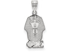 LogoArt Sterling Silver Phi Sigma Sigma Small Pendant Necklace