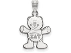 LogoArt Sterling Silver Sigma Delta Tau Small Pendant Necklace