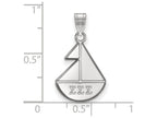 LogoArt Sterling Silver Sigma Sigma Sigma Small Pendant Necklace