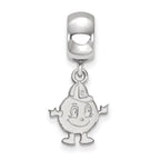 LogoArt Sterling Silver Syracuse University Bead Charm Charm Small Dangle Bead Charm