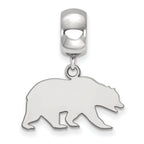 LogoArt Sterling Silver University Of California Berkeley Bead Charm Charm Small Dangle Bead Charm