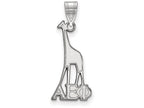 LogoArt Sterling Silver Alpha Epsilon Phi Medium Pendant Necklace