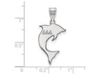 LogoArt Sterling Silver Delta Delta Delta Medium Pendant Necklace