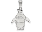 LogoArt Sterling Silver Theta Phi Alpha Medium Pendant Necklace