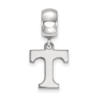 LogoArt Sterling Silver University Of Tennessee Bead Charm Charm Small Dangle Bead Charm