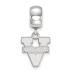 LogoArt Sterling Silver University Of Virginia Bead Charm Charm Small Dangle Bead Charm
