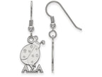 LogoArt Sterling Silver Alpha Sigma Alpha Medium Dangle Earrings